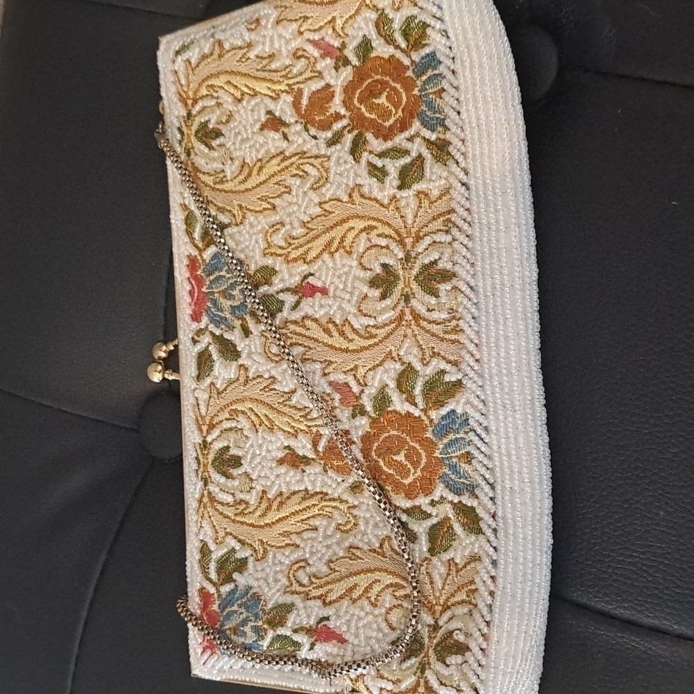 VINTAGE! Clutch and coin purse set - Picture 4 of 7